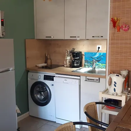 Apartmán Superbe T2 Rez-de-jardin, 4 Pers, Proche Mer, Parking Securise, Animaux Acceptes - Fr-1-798-21 Leucate