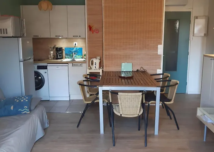 Apartamento Superbe T2 Rez-de-jardin, 4 Pers, Proche Mer, Parking Securise, Animaux Acceptes - Fr-1-798-21 Leucate